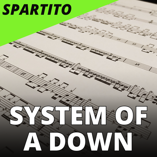 System of a Down - Chop Suey! (drum sheet music)