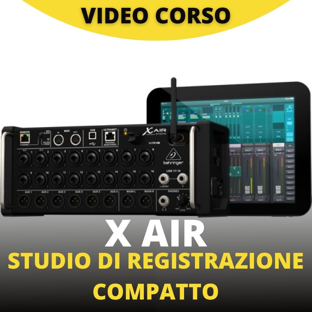 XAir - Studio di registrazione compatto