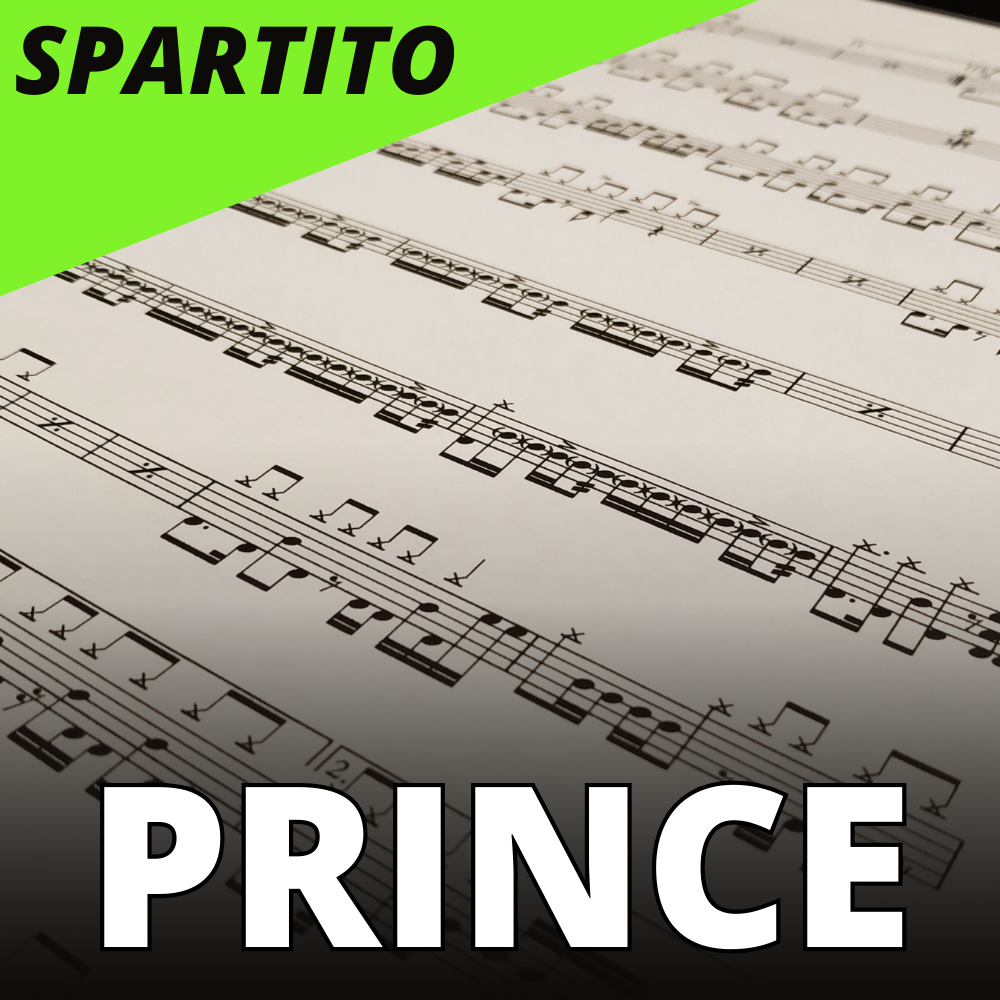 Prince - Purple rain (drum sheet music)