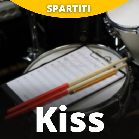 Kiss - I Was Made For Lovin' You (drum sheet music) cover by cover by @Sershen & Zarítskaya feat. @Halocene