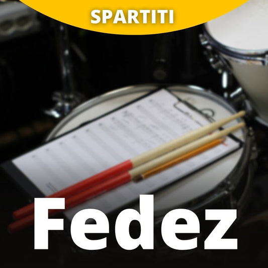 Fedez - La Dolce Vita (drum sheet music)