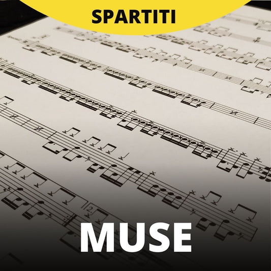 Muse - Hysteria (drum sheet music)