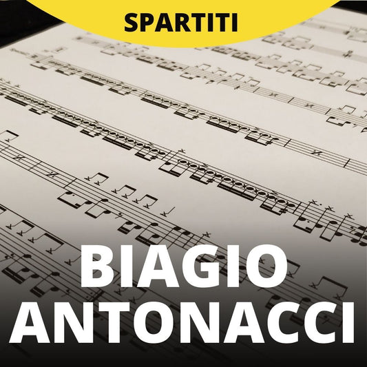 Biagio Antonacci - Liberatemi (drum sheet music)