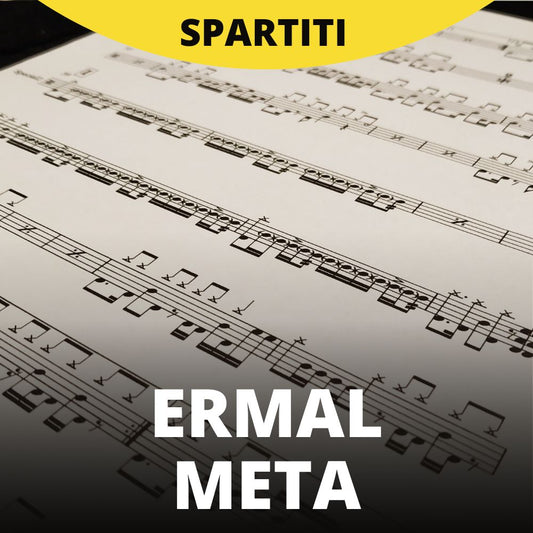 Ermal Meta – molto bene molto male (drum sheet music)