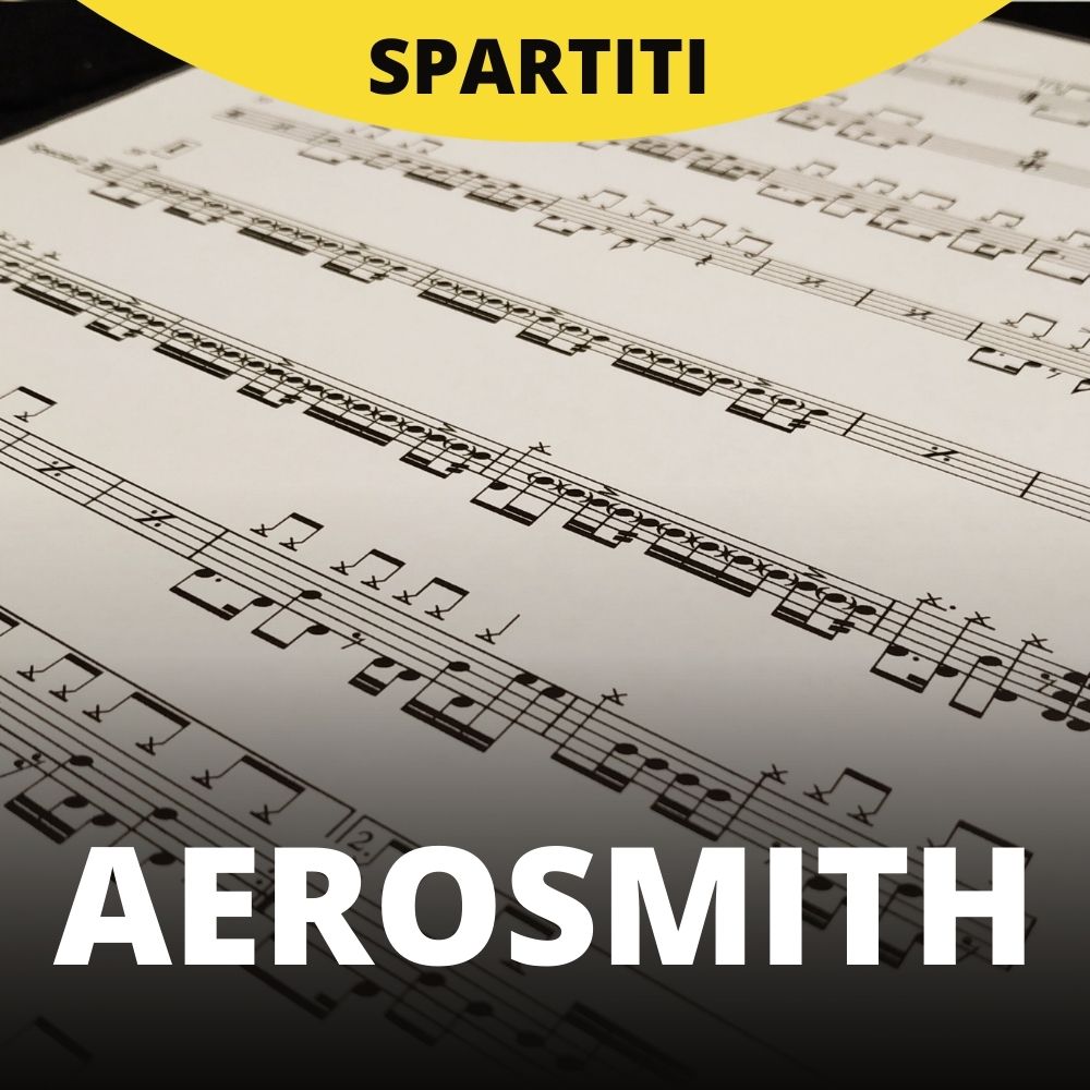 Aerosmith - sweet emotion (drum sheet music)