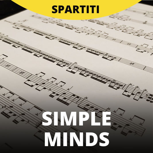 Simple Minds - Hypnotised (drum sheet music)