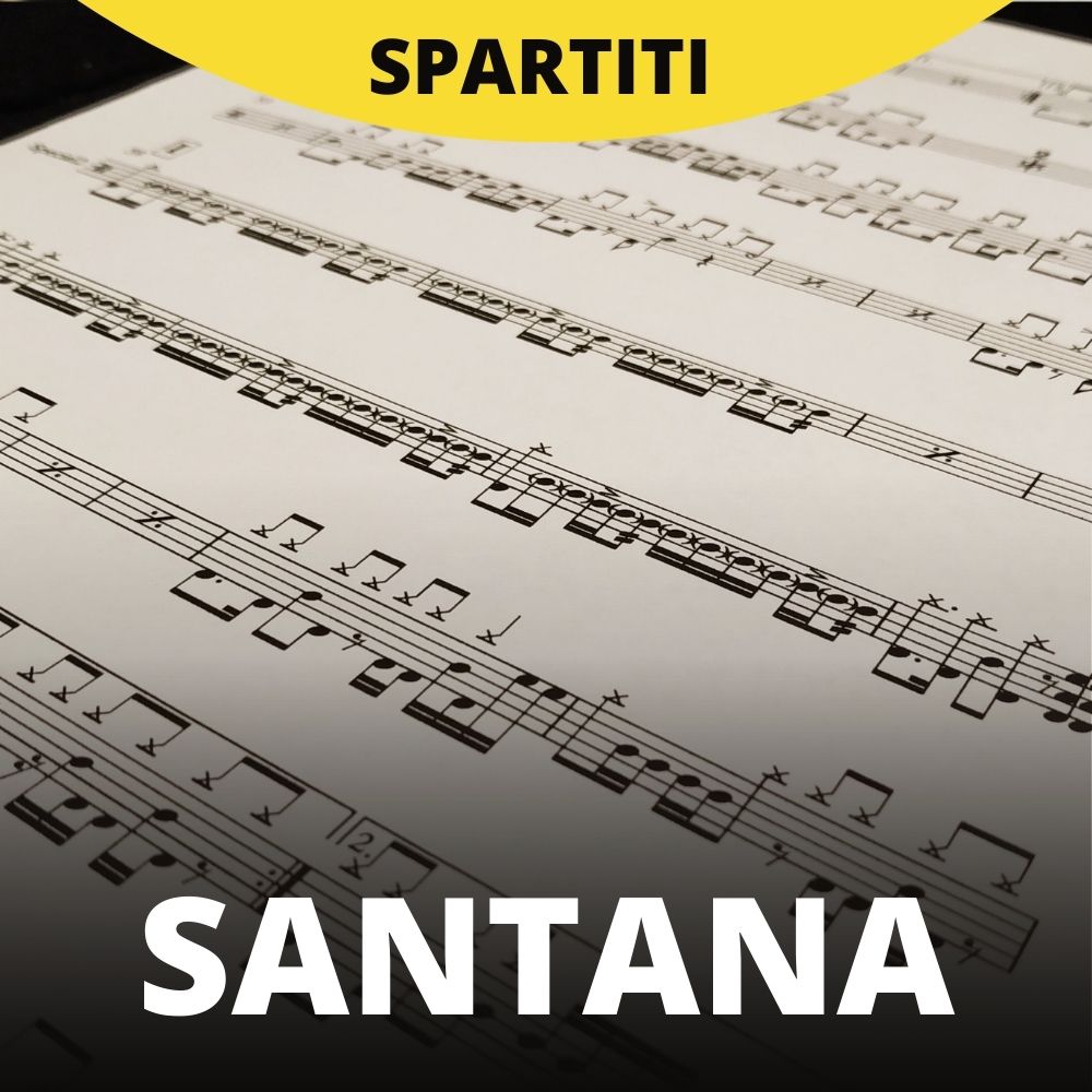 Santana - Oye Como Va (drum sheet music)