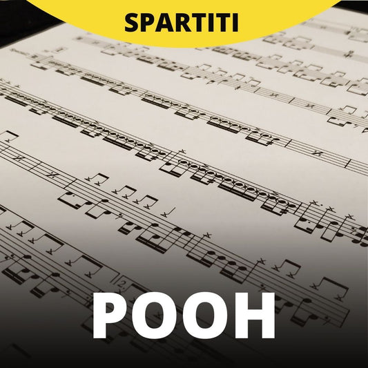 Pooh - Siamo tutti come Noi (drum sheet music)