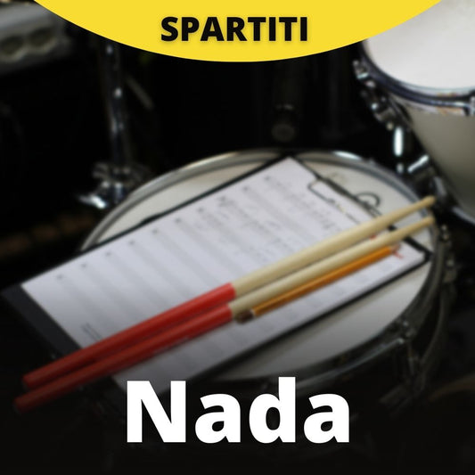 Nada - Amore Disperato (drum sheet music)