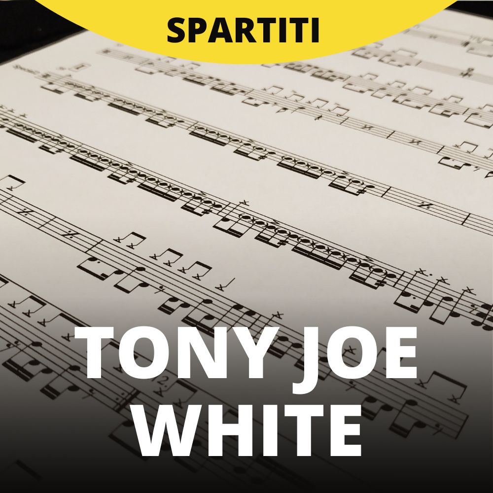 Tony Joe White - Steamy windows (drum sheet music)