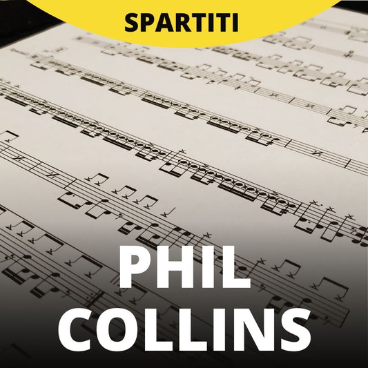 Phil Collins - Easy lover (drum sheet music)