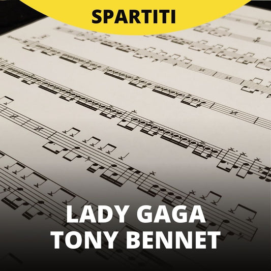 Tony Bennet and Lady Gaga - The Lady is a Tramp - (cover) (drum sheet music)