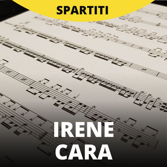 Irene Cara - What A Feeling (drum sheet music)