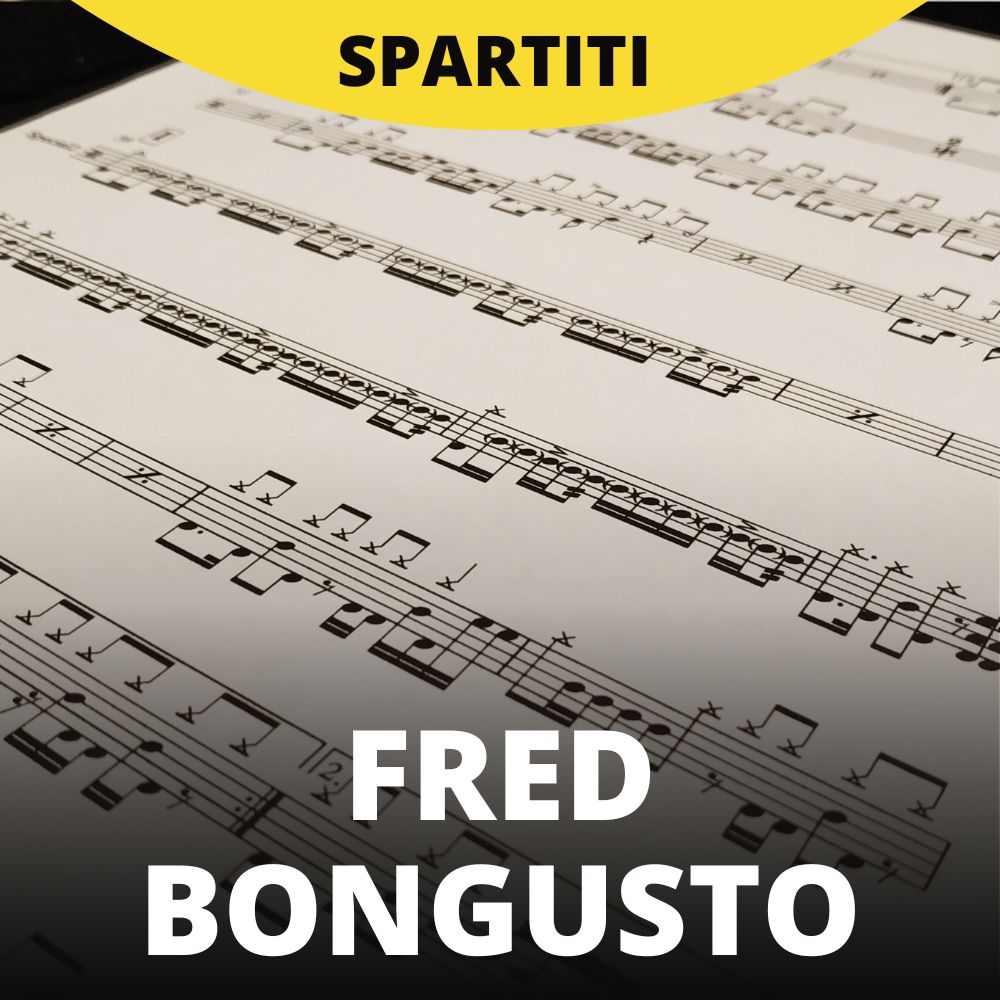 Fred Bongusto - Francesca G (drum sheet music)