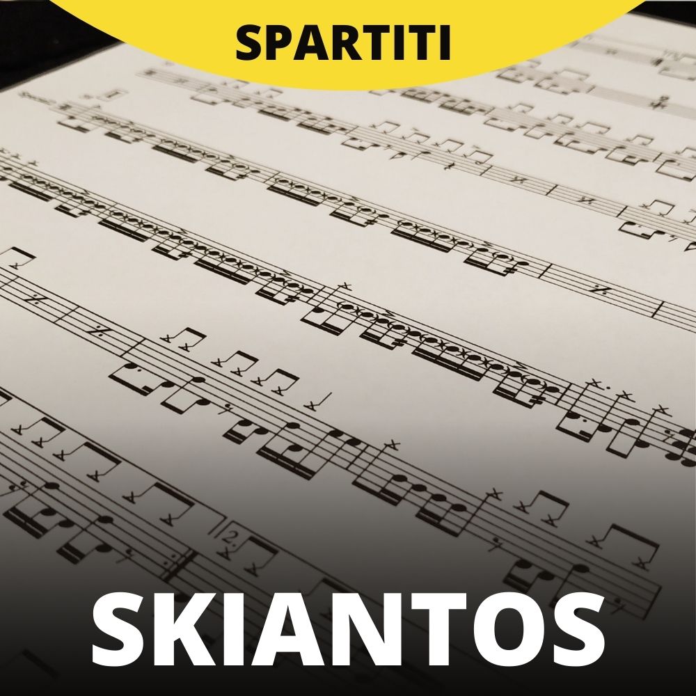 Skiantos - Bocca di rosa (drum sheet music)