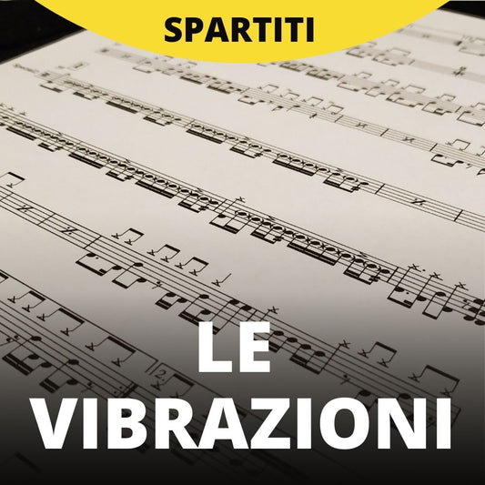 Le Vibrazioni - Cosi Sbagliato (drum sheet music)