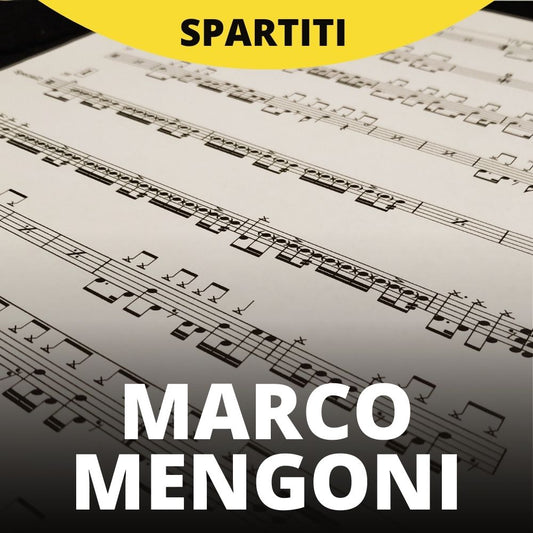 Marco Mengoni - Ma stasera (drum sheet music)