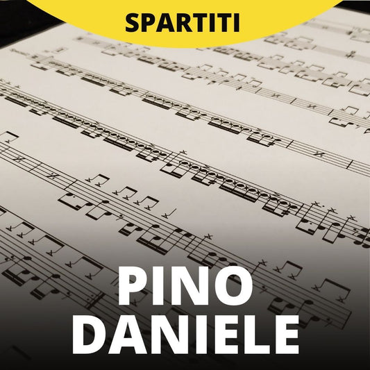 Pino Daniele - occhi che sanno parlare (drum sheet music)