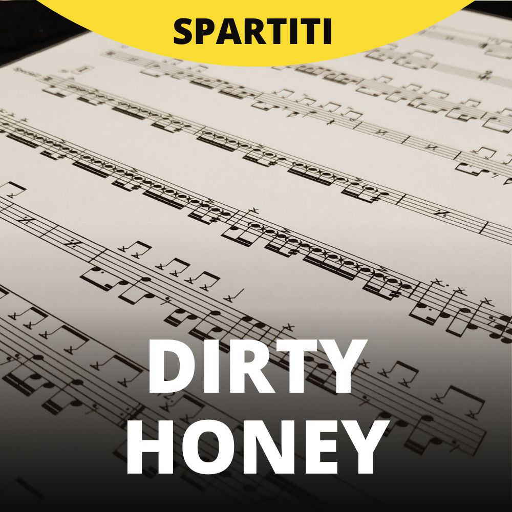 Dirty Honey - Scars (drum sheet music)