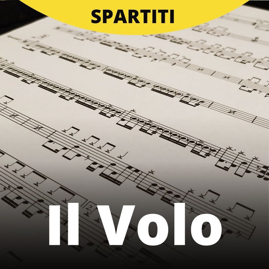 Il Volo - Grande amore (drum sheet music)