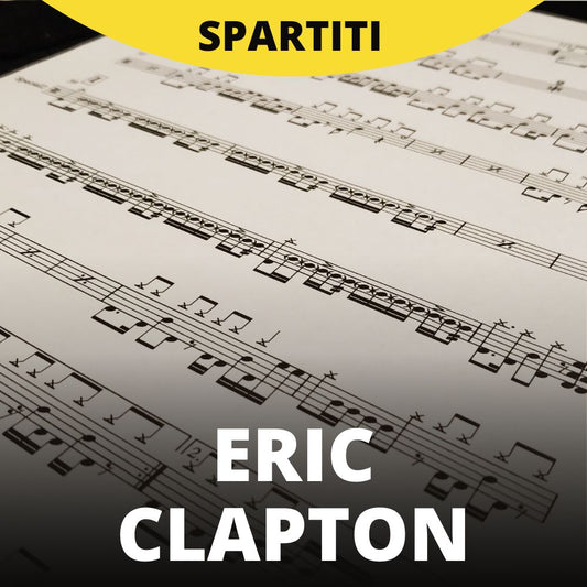 Eric Clapton - Cocaine (drum sheet music)