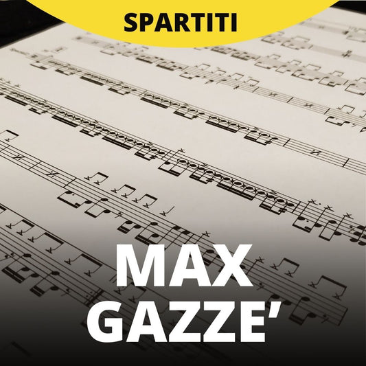 Max Gazzè - Ti sembra normale (drum sheet music)