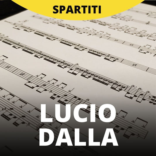 Lucio Dalla - Balla balla ballerino (drum sheet music)