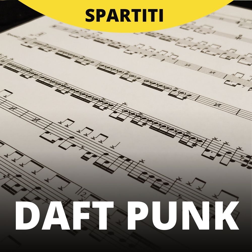 Daft Punk - Get Lucky (drum sheet music)