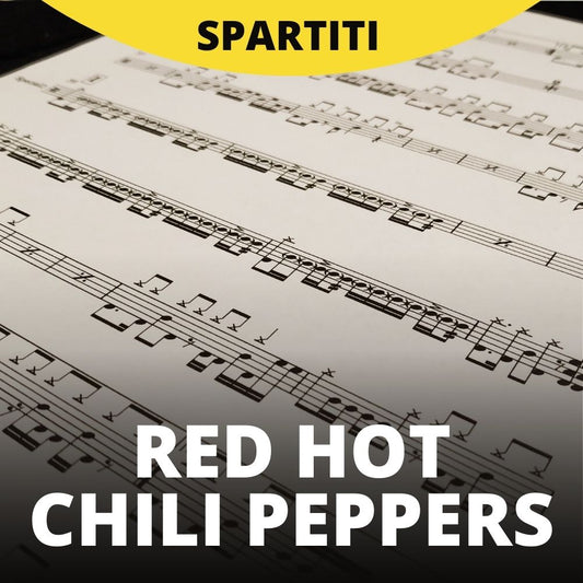 Red Hot Chili Peppers - Higher Ground (drum sheet music)