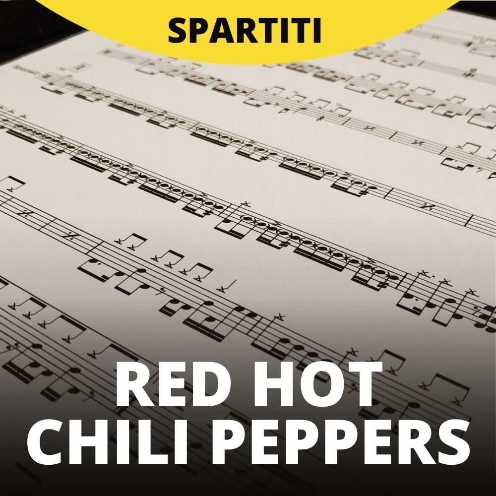 Red Hot Chili Peppers - Dani California (drum sheet music)