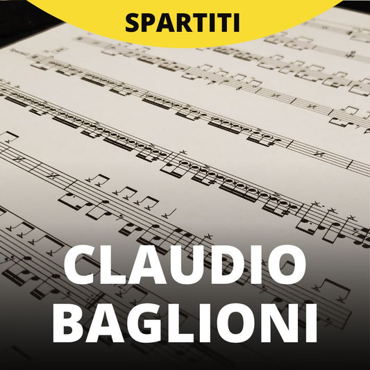 Claudio Baglioni - Via (Drum sheet music)