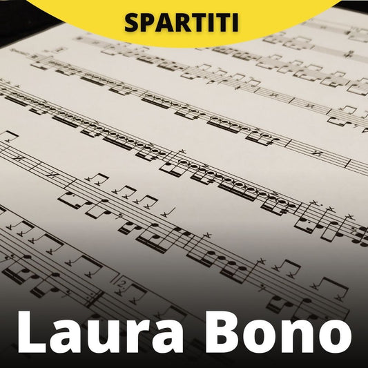 Laura Bono - Ho Perso (drum sheet music)