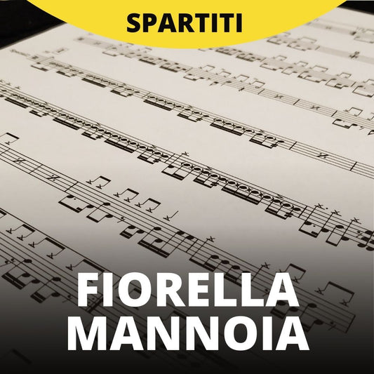 Fiorella Mannoia - Non sono un cantautore (drum sheet music)