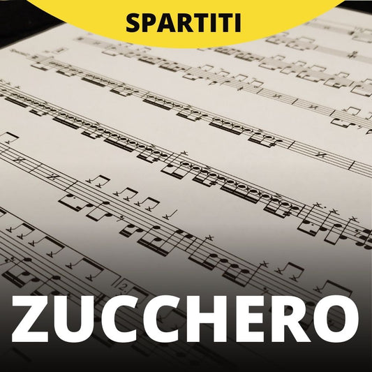 Zucchero - Per colpa di chi (live) (drum sheet music)