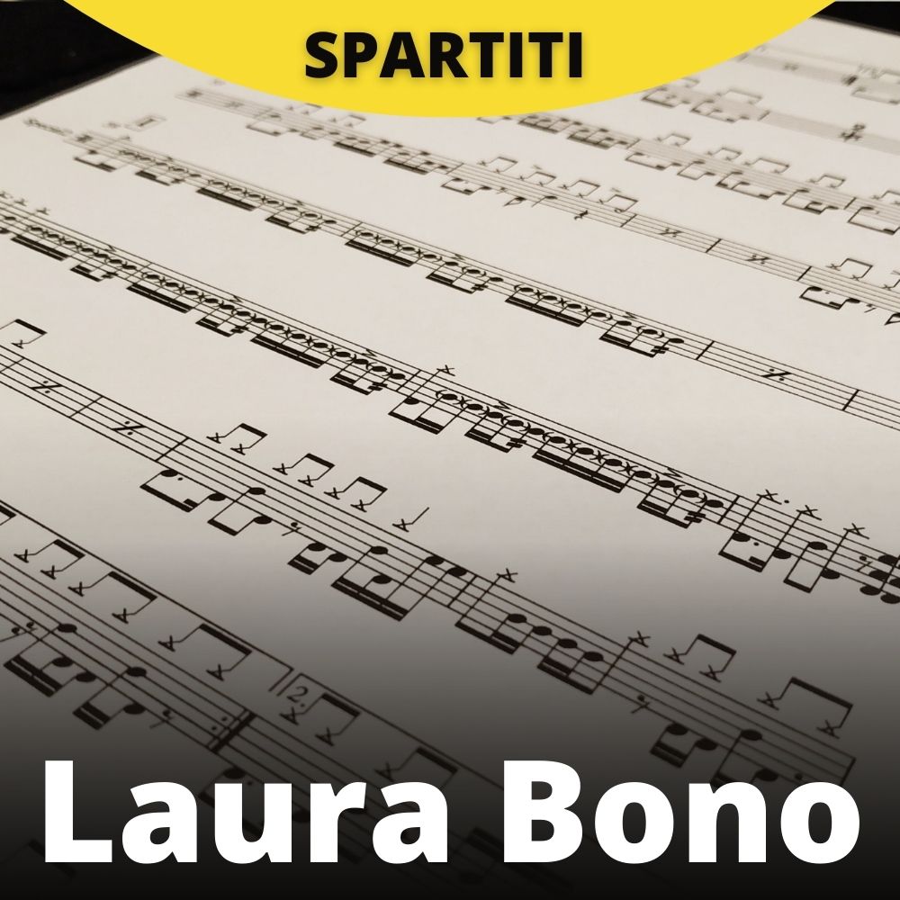 Laura Bono - Tutto ha una spiegazione (drum sheet music)