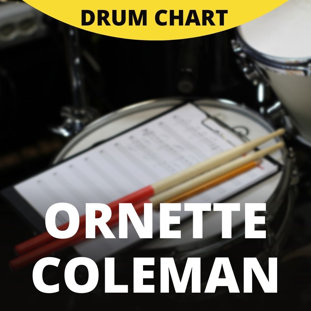 Ornette Coleman - Round Trip (drum chart)