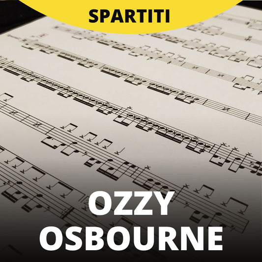 Ozzy Osbourne - Crazy Train (drum sheet music)