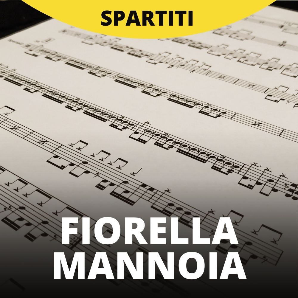 Fiorella Mannoia - Panama (drum sheet music)