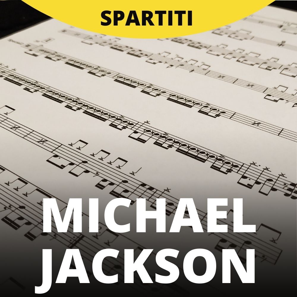 Michael Jackson - Dirty Diana (drum sheet music)