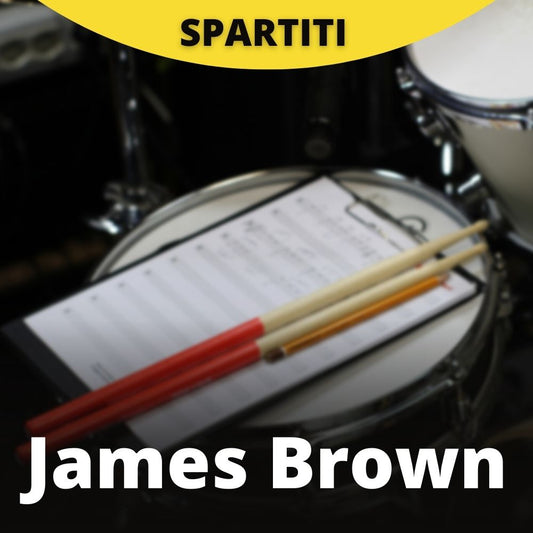 James Brown - Cold Sweat (drum sheet music)