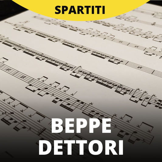 Beppe Dettori - Pensiero stupendo (drum sheet music)