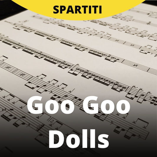 Goo Goo Dolls - Iris (drum sheet music)