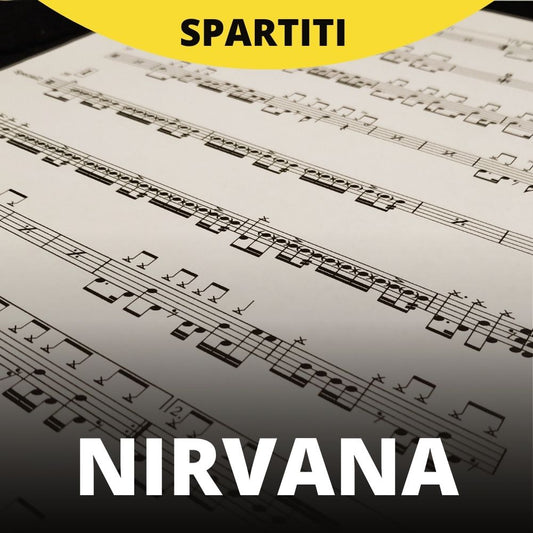 Nirvana - Come as you are (drum sheet music)