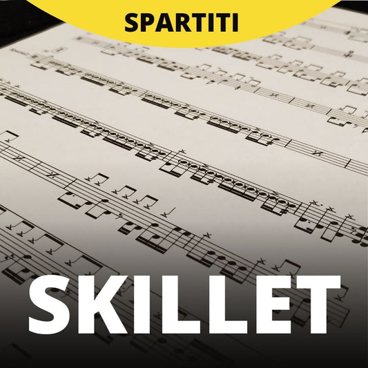 Skillet - Hero (drum sheet music)