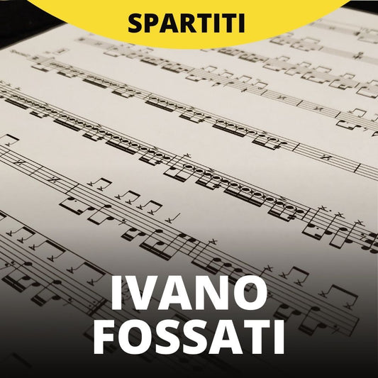 Ivano Fossati - La canzone popolare (drum sheet music)