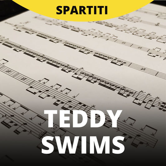 Teddy Swims - Lose control (drum sheet music)