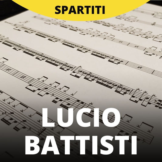 Lucio Battisti - Dieci ragazze per me (drum sheet music)