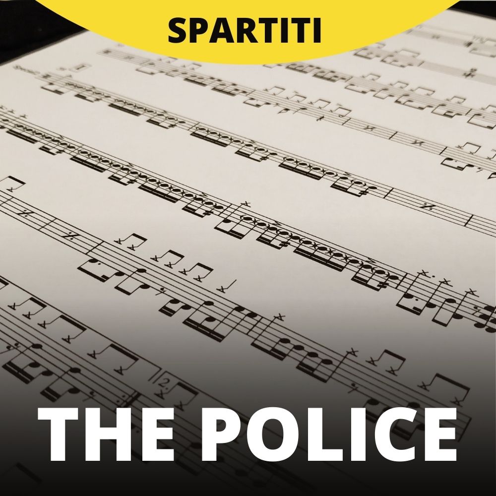 The Police - Roxanne (drum sheet music)