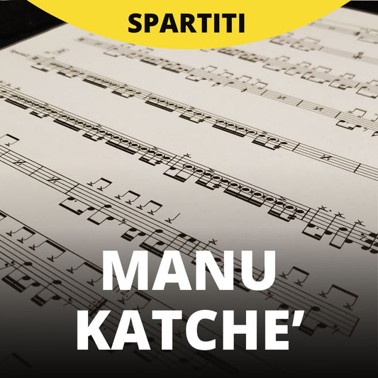 Manu Katchè - Keep connexion (drum sheet music)