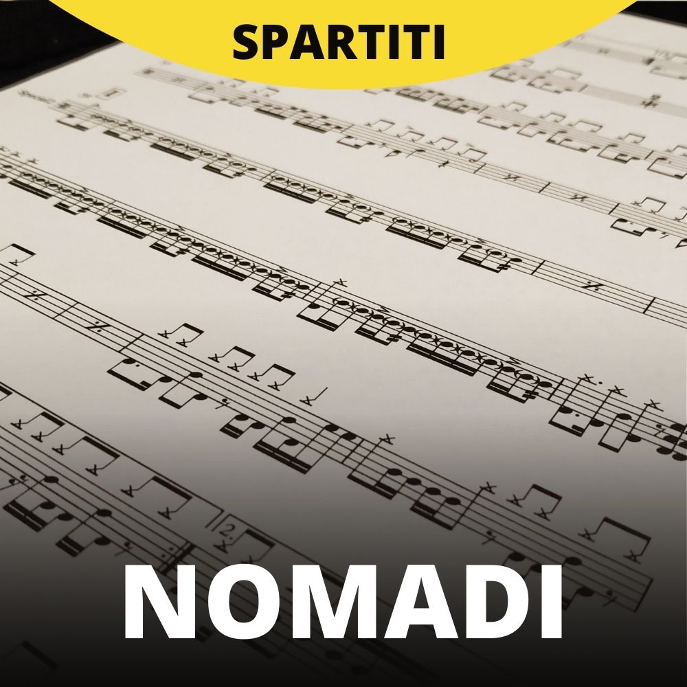 Nomadi - Un giorno insieme (drum sheet music)